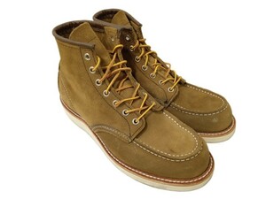 RED WING 6inch Classic Moc 8881 スエード ワークブーツ ブラウン サイズ27cm レッドウィング クラシックモック USA製 店舗受取可