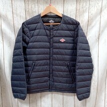 DANTON 18AW JD-8751 インナーダウン ダウンジャケット ネイビー ダントン サイズ40(M~L) メンズ ユニセックス ベーシック_画像1