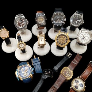 ジャンク 1円スタート！【ブランド時計13点まとめ売り】GUCCI TIMEX DIESEL NIXON EDOX その他 電池式 自動巻 手巻き 店舗受取可