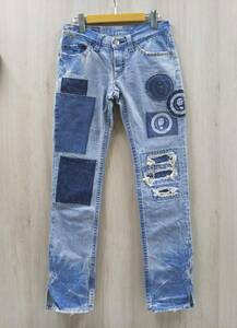 HYSTERIC GLAMOUR Hysteric Glamour Denim брюки синий оттенок голубого женский S размер 