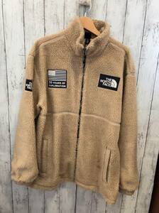 THE NORTH FACE ザ ノース フェイス ボアフリースキャメル ジャケット3051K11 サイズXL