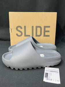 [タグ付・未使用] adidas YZY SLIDE アディダス イージースライド サンダル グレー 27.5cm ID2350