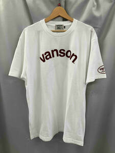 vanson バンソン 半袖Tシャツ ホワイト XL