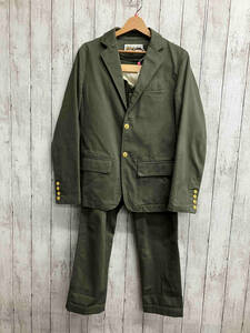 UNITED ARROWS/ユナイテッドアローズ/Nigold/テーラードジャケット/セットアップ/NGLD 22 PIQUE 2B ZIP/5552-243-0015/グリーン/Mサイズ