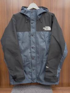 THE NORTH FACE／ノースフェイス／Mountain Light Denim Jacket NP12131R／Mサイズ／ブラック・ネイビー／フーディーナイロンジャケット