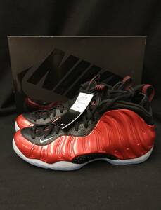 [黒タグ付・未使用] NIKE AIR FOAMPOSITE ONE METALLIC RED フォームポジット メタリック レッド 27cm スニーカー DZ2545-600 店舗受取可