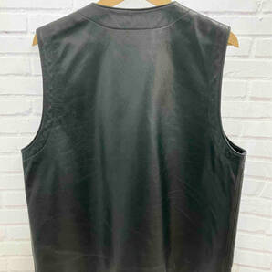 TROPHY CLOTHING / トロフィークロージング / ベスト/ RANCHER STEER HIDE VEST / レザーベスト / ブラックの画像2