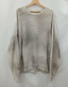 YOKE ヨーク GARMENT DYE SWEAT SHIRT 長袖シャツ スウェット YK23SS0481 日本製 タグ付き 2(M) グレー 通年