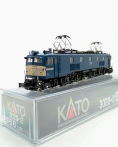 [動作確認済] KATO カトー 3020-2 Electric Locomotive EF58 EF58形電気機関車 上越形 ブルー Nゲージ 鉄道模型