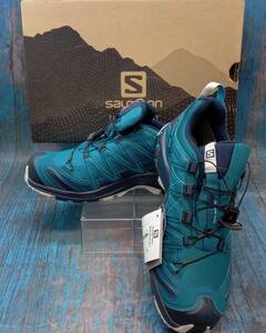 salomon サロモン /Mensスニーカー /XA PRO 3D GTX/ 27cm /ブルー /箱、ラベル 有り/完全未使用品