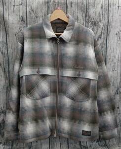 PENDLETON × BAYFLOW ペンドルトン × ベイフロー カバーオール ジャケット チェック柄 Mサイズ