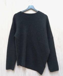 THE SUNNY/ザ サニー/ニット/MOHAIR DEFORMATION KNIT/TS32KT02/ブラック/XLサイズ