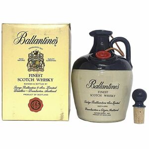 バランタイン 陶器ボトル Ballantines FINEST SCOTCH WHISKY ウイスキー 未開封 未開栓