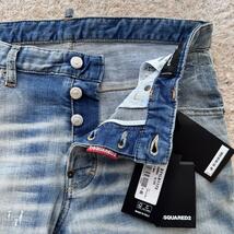 【未使用】DSQUARED2 SKATER JEANS ライトブルー 48_画像4