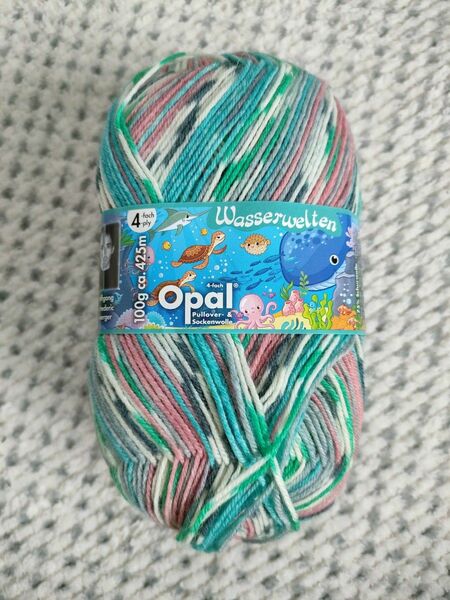 opal毛糸/オパール毛糸★11143 水の世界★ソックヤーン
