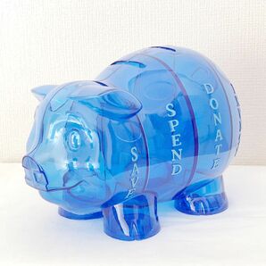 ピギーバンク ブルー 子どもと豊かさについて考える貯金箱
