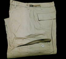 90's カーゴ パンツ SIZE-L コンバット Trousers Hot Weather Cotton Rip-Stop デッドストック 送料込_画像6