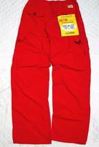80'S スウィートオール RED/32/L ベイカーパンツ SWEET-ORR Cotton Utility Pants USA製 デッドストック　送料込_画像2