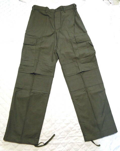 90's カーゴ パンツ SIZE-S Trousers Hot Weather Cotton Rip-Stop デッドストック 送料込