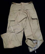 90's カーゴ パンツ SIZE-L コンバット Trousers Hot Weather Cotton Rip-Stop デッドストック 送料込_画像4