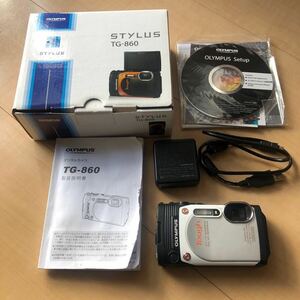 【ジャンク】オリンパス Tough タフ STYLUS スタイラス TG-860 コンパクトデジタムカメラ　液晶不良