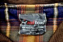 良品★USA製 80s RED HEAD ダックハンターカモ ビンテージ ハンティングジャケット【L】★カバーオール L.L.Bean ORVIS FILSON カーハート_画像6