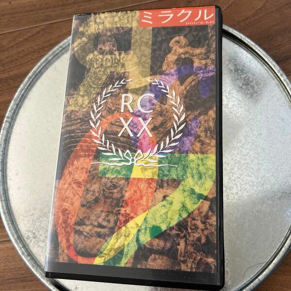 RCサクセション　ミラクル　20th Anniversary VHSテープ　hi-fi