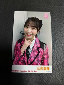 AKB48 山内瑞葵 本田仁美卒業公演 ピンポン玉チャレンジ チェキ風生写真