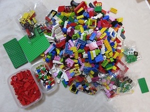 LEGO　ブロック 基本セット ピンクのコンテナデラックス 5560　まとめ売り　約2.5㎏ケース込み　美品