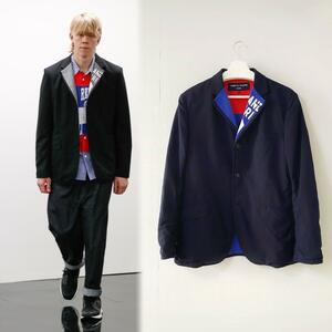 COMME des GARCONS HOMME カレッジ再構築ブレザー