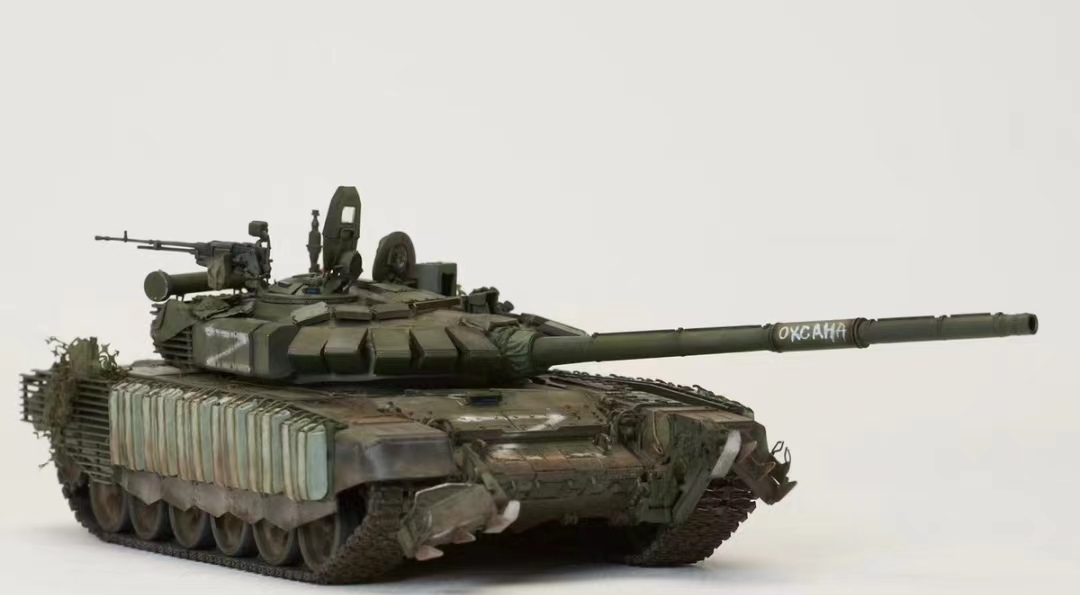 1/35 Russian Army T-72B3M Main Battle Tank Assembled and painted finished product, Plastic Models, tank, Military Vehicles, Finished Product