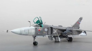 1/72 Russia Air Force SU-24M construction painted final product 