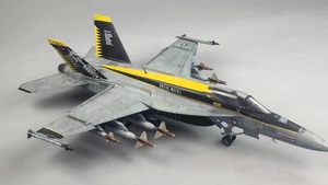 1/48 アメリカ海軍 F/A-18E 組立塗装済完成品