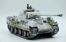 1/35 ドイツ戦車 パンサーD型 組立塗装済完成品 _画像3