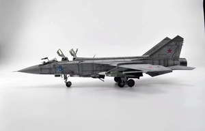 1/48 Russia Air Force mig-31 construction painted final product 