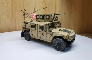  red temi-1/35 America Hummer equipment wheel equipment . car construction painted final product 