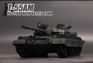 1/35 русского Т-55 утра среднего танка нарисована
