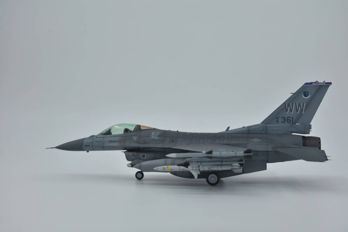 1/72 アメリカ空軍 F16CJ 組立塗装済完成品, プラモデル, 航空機, 完成品