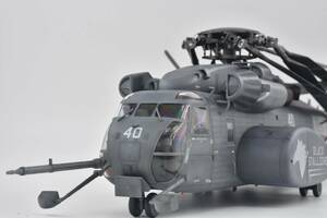  red temi-1/48 America navy MH-53 helicopter construction painted final product 