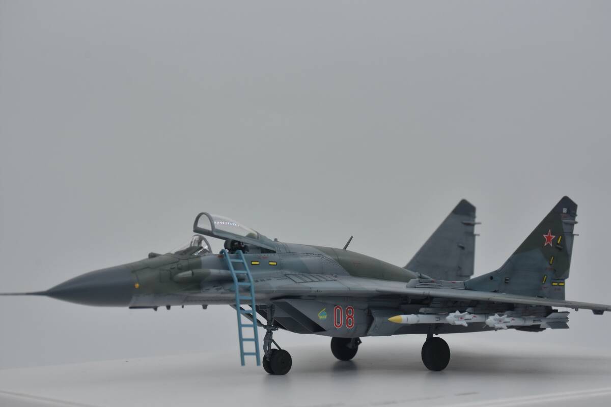 1/72 रूसी वायु सेना MIG-29smt असेंबल और पेंट किया गया तैयार उत्पाद, प्लास्टिक मॉडल, हवाई जहाज, तैयार उत्पाद