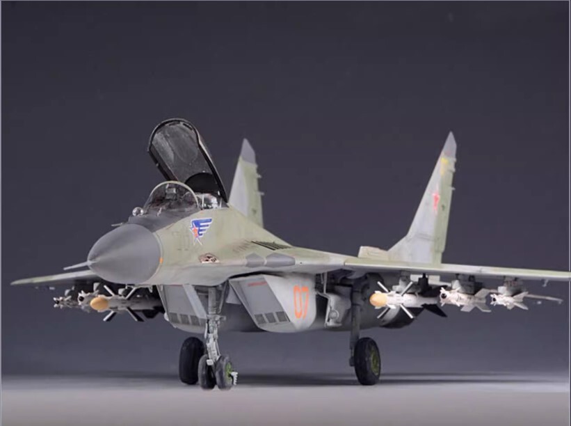 1/48 러시아 공군 MIG29 FULCRUM C 9-12 조립 및 도색 완제품, 플라스틱 모델, 항공기, 완제품