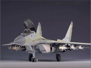 1/48 Russia Air Force MIG29 FULCRUM C 9-12 construction painted final product 