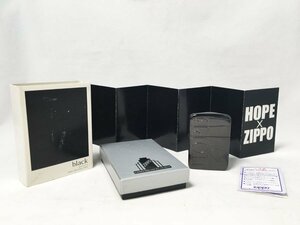 未使用 ZIPPO ジッポー HOPE 50周年記念 BLACK 1941 レプリカ 刻印 A ・HP 箱付 オイルライター ライター 喫煙具