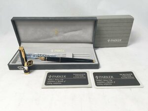 未使用！ PARKER パーカー 万年筆 ペン先 14K 585 XF 細 ブラック 文房具 筆記用具 インク付