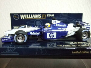 ★WILLIAMS F1 BMW FW24 N.ROSBERG TESTBARCELONA DECEMBER3 2002