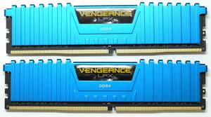 2枚組 (2×8GB) 16GB DDR4 PC4-24000 コルセア CORSAIR CMK16GX4M2B3000C15B本体，元箱 正常動作品