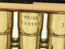 YAMAHA YTR1335 ケース マウスピース 11B4 付き トランペット 管楽器 中古 F8497959_画像9