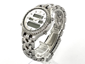 SEIKO セイコー ワールドタイム デジアナ H021-8050 クォーツ メンズ 腕時計 ジャンク Y8489884