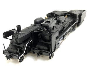 KATO 2007-1 2007-3 C57 門鉄デフ付ライン入 山口号タイプ 蒸気機関車 2両セット Nゲージ カトー 中古 O8517400