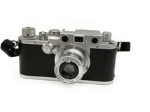 Leica Ernst Leitz Wetzlar IIf型 フィルム カメラ バルナック型 Leitz Elmar レンズ 1:3.5 f5 ライカ ジャンク C8488127_画像1